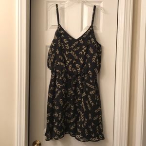 Women’s Black And Gold Dress